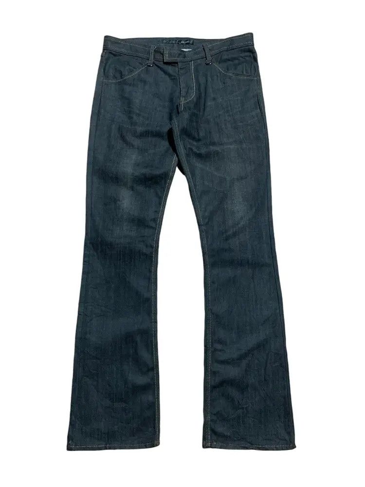 Schlussel Schlussel japan flare jeans contrast sticth multi pocket Size US 34 / EU 50 - 1 Thumbnail