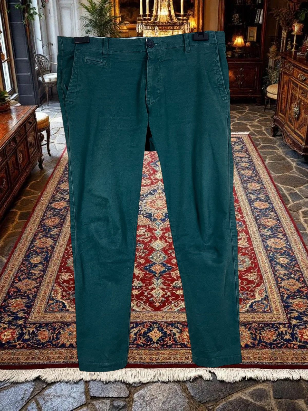 KnowledgeCotton Apparel Knowledge Cotton Apparel chino pants size W34 L30 Size US 34 / EU 50 - 1 Thumbnail