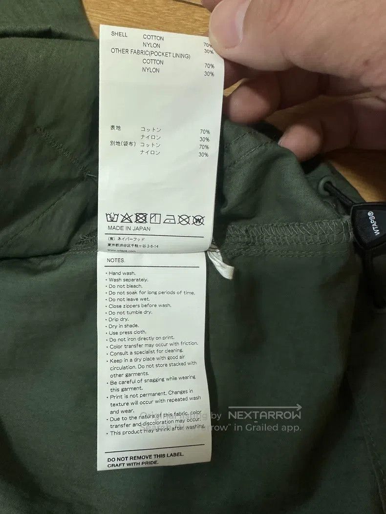 Wtaps Wtaps Classic Military Green Jacket Size US XL / EU 56 / 4 - 9 Thumbnail
