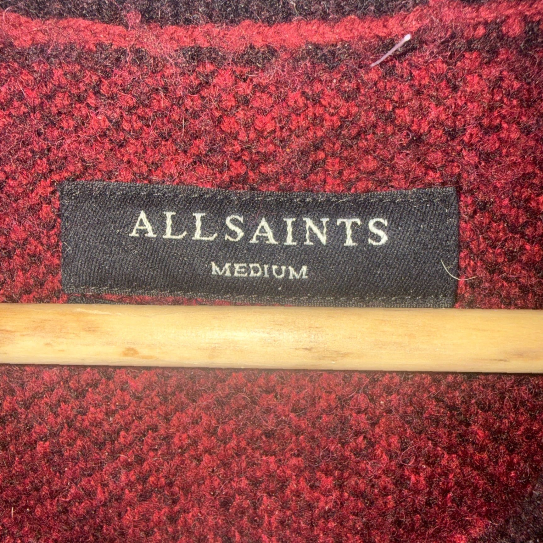 Allsaints AllSaints Wool Alpaca Blend Sweater Mens Size M Oversized Fit Black Pullover Knit Wool Alpaca Mens Sweater Size US M / EU 48-50 / 2 - 3 Thumbnail