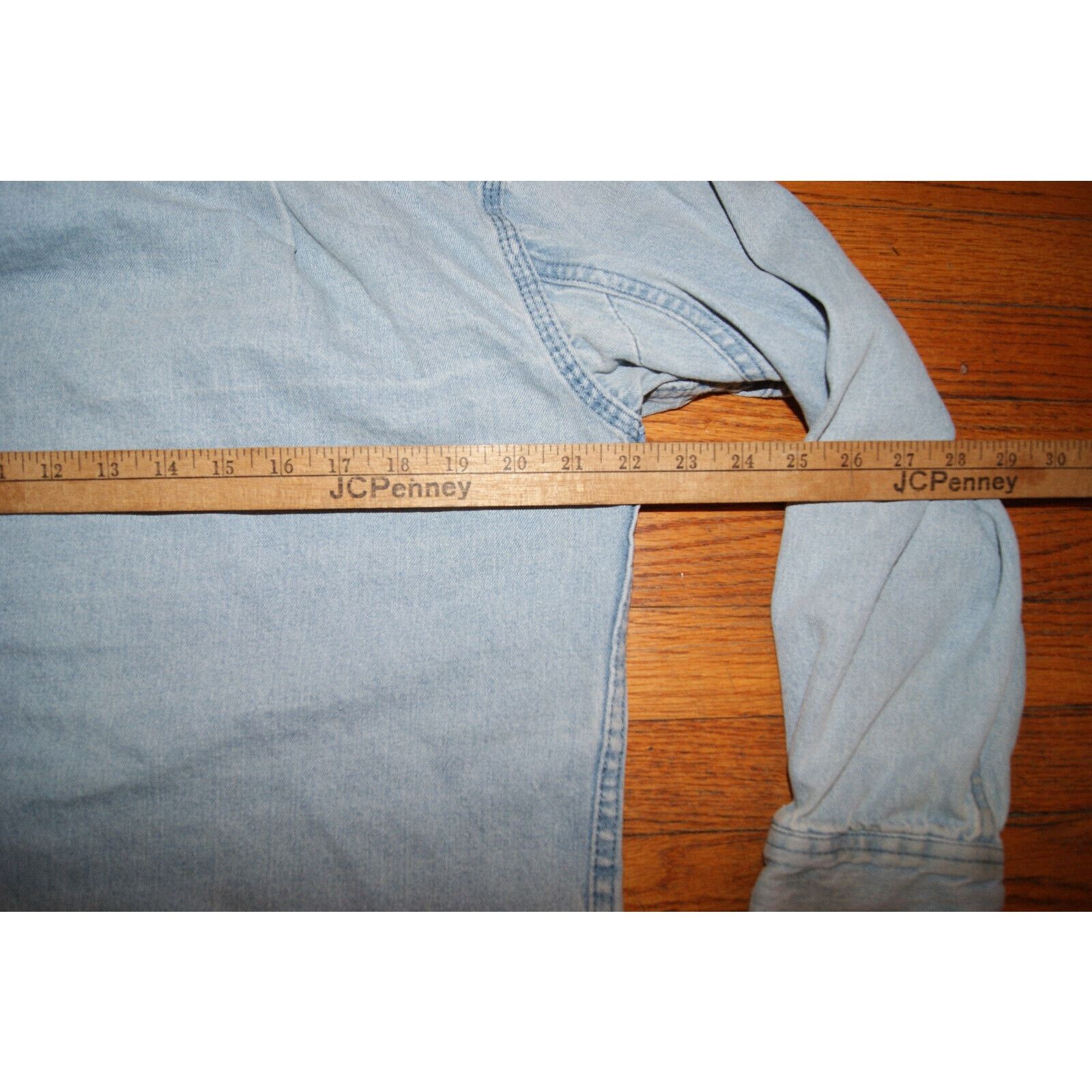 SCHMIDT C E Schmidt Workwear Denim Button Shirt Mens M Jean Jacket Size US M / EU 48-50 / 2 - 7 Thumbnail