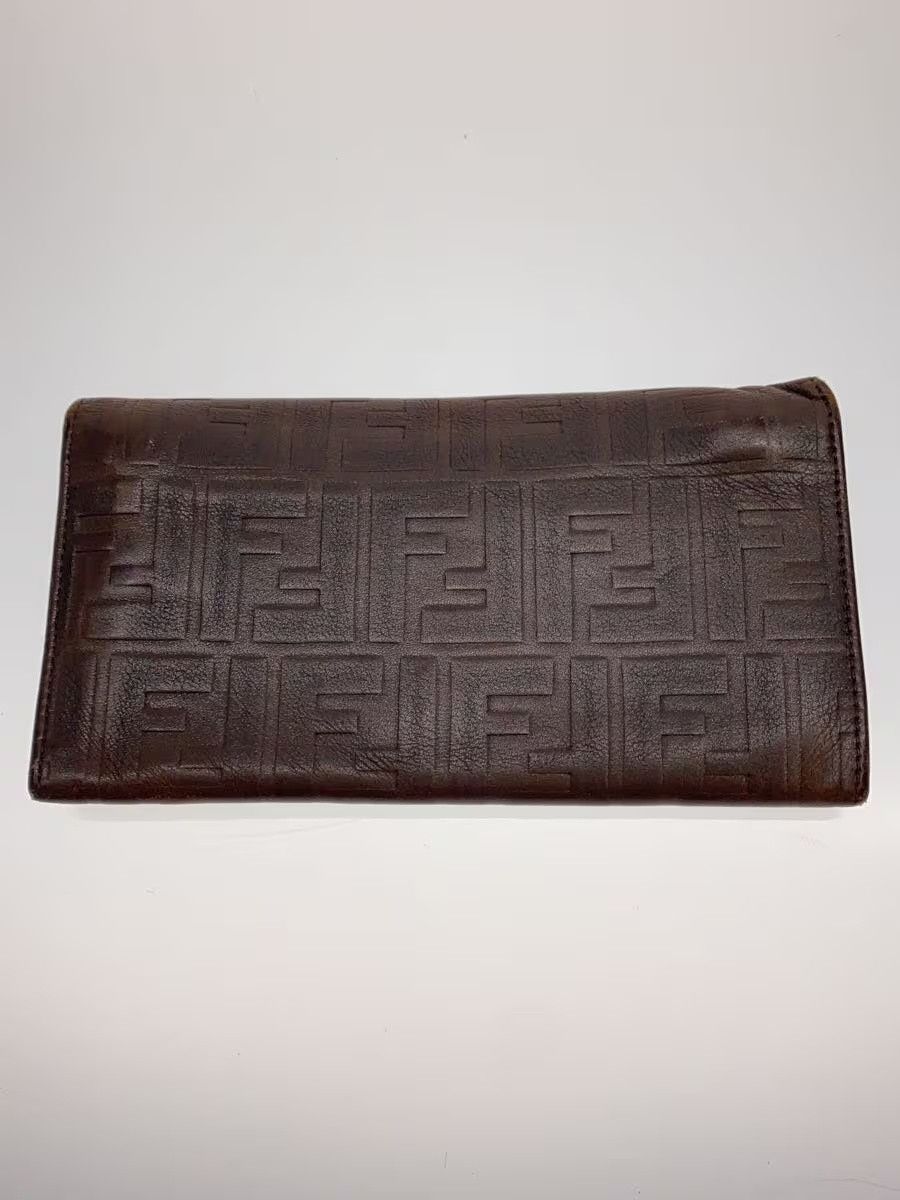 Fendi Fendi Leather Long Wallet Brown Size ONE SIZE - 2 Thumbnail