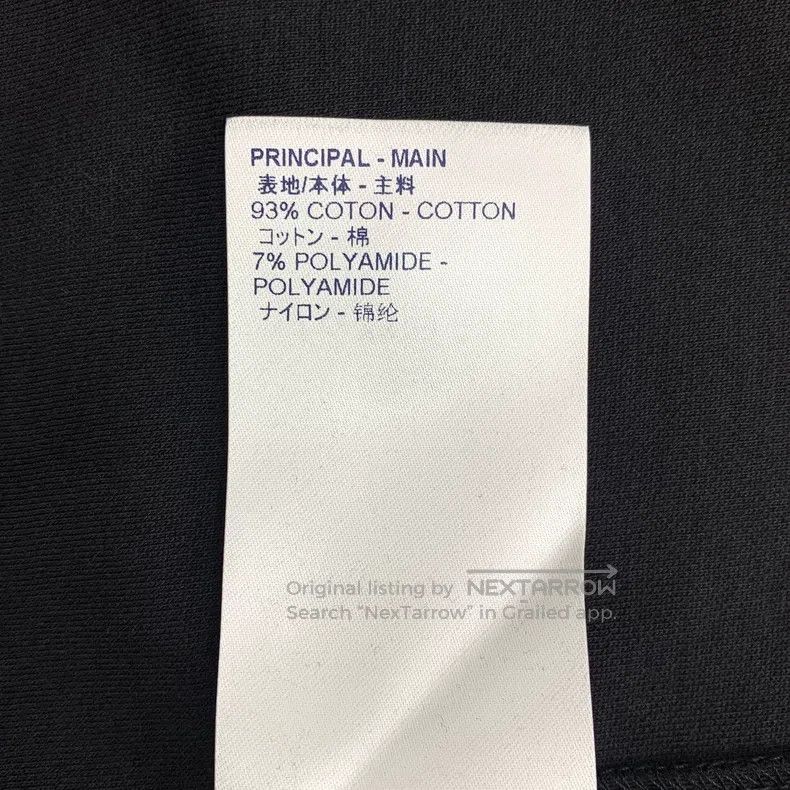 Louis Vuitton Louis Vuitton Black logo monogrammed cotton crewneck long- Size US S / EU 44-46 / 1 - 7 Thumbnail
