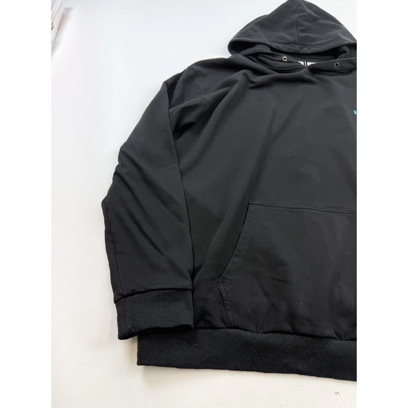Vintage STKD Hoodie Men's 2XL Black Surfer's Club Graphic Fleece Pullover Sweatshirt Shirt Pullover Mens Graphic Print Size US XXL / EU 58 / 5 - 2 Thumbnail