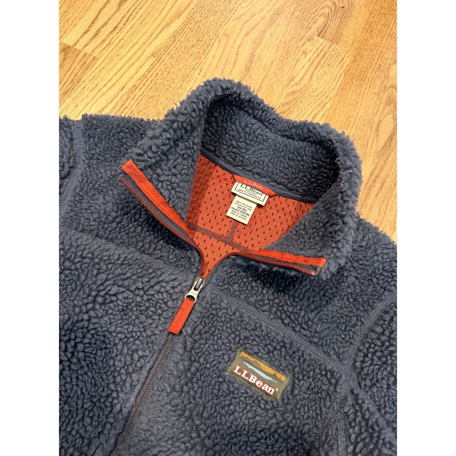 Vintage L.L. Bean Sherpa Fleece Jacket Mens Size Small Blue Full Zip Pile - Activewear Size US S / EU 44-46 / 1 - 3 Thumbnail