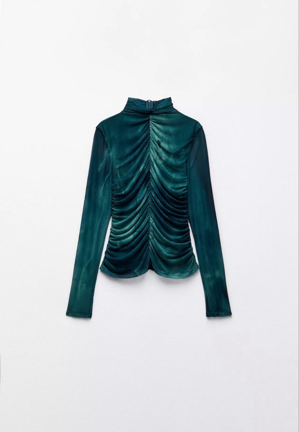 Zara Zara Printed Tulle Top Size S / US 4 / IT 40 - 3 Thumbnail
