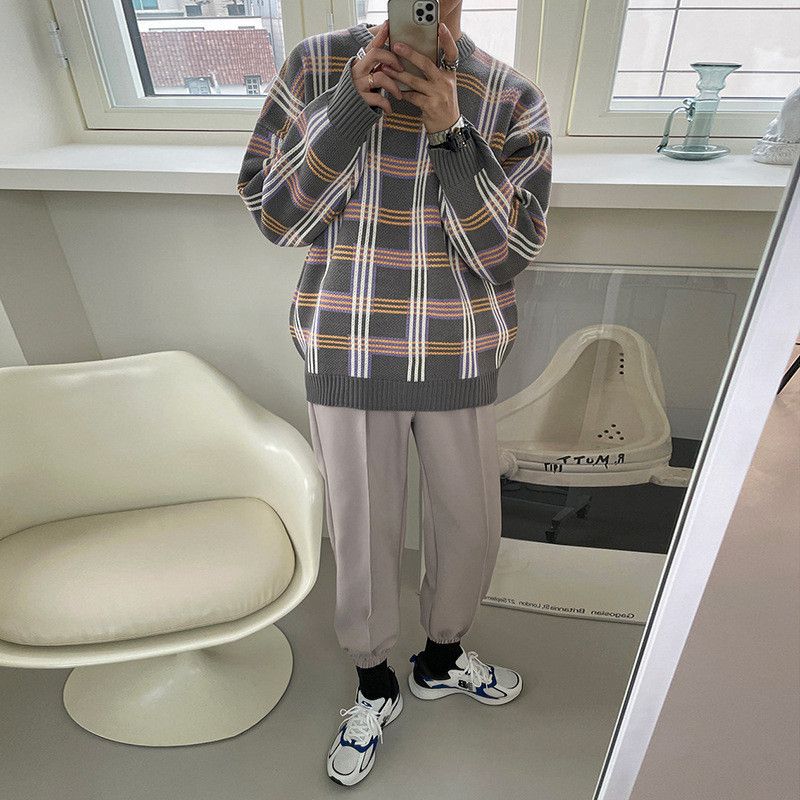 Other Striped Knit Sweater Size US L / EU 52-54 / 3 - 2 Thumbnail