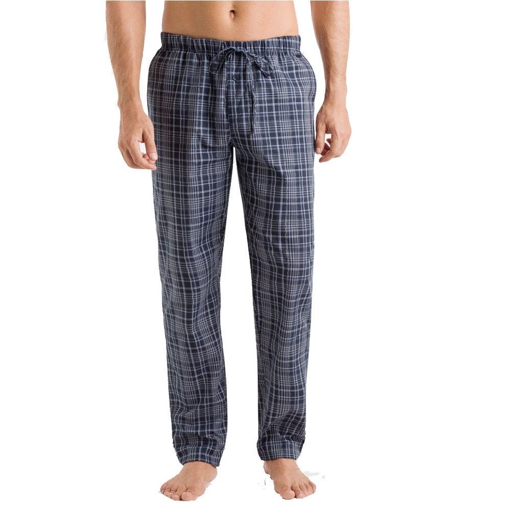 Hanro HANRO MEN SLEEP & LOUNGE NIGHT & DAY LONG PANTS BLUE sz XXL Size US 40 / EU 56 - 1 Thumbnail