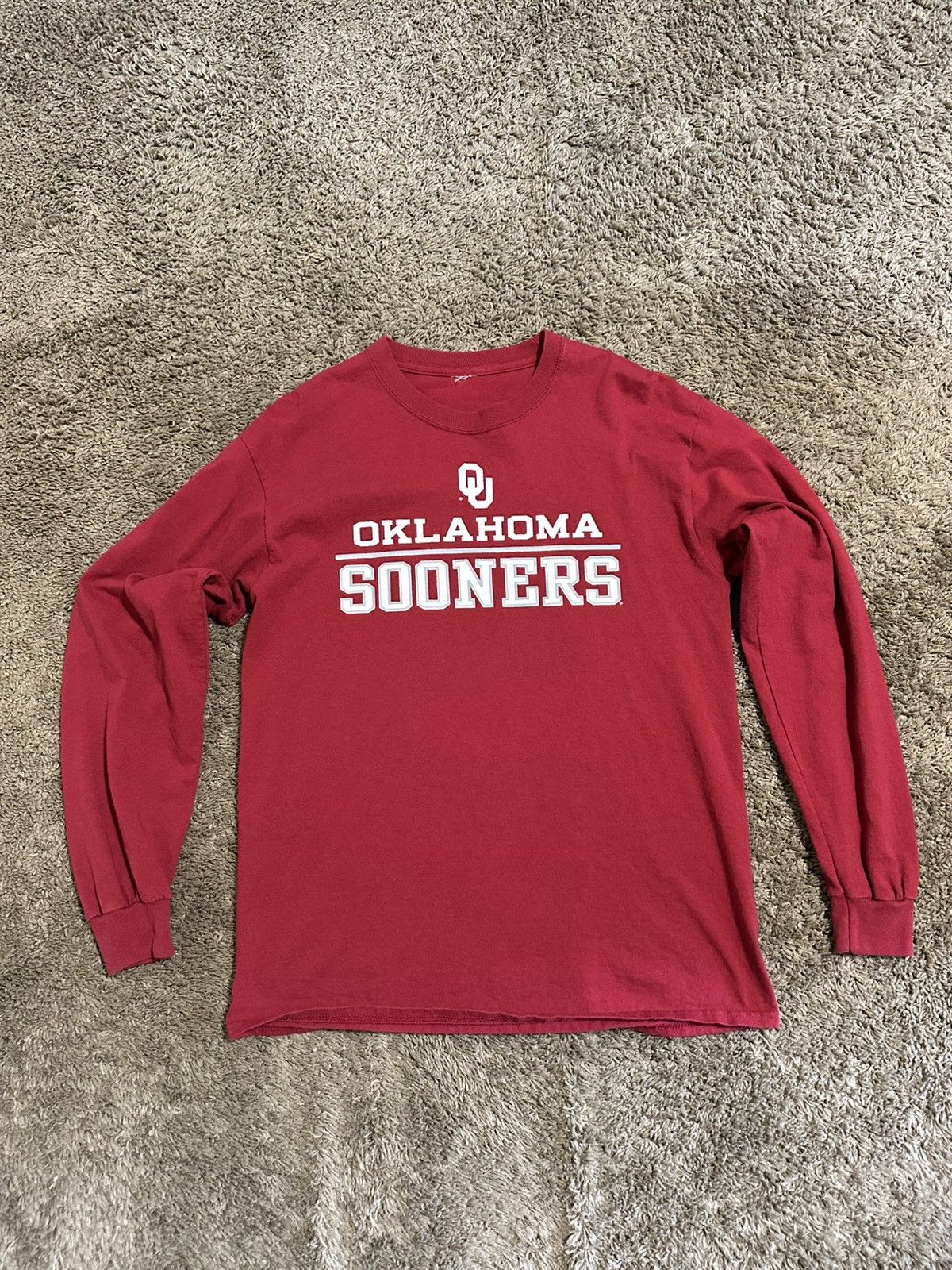 NCAA × Vintage Vintage NCAA Oklahoma Sooners shirt 90s size large Size US L / EU 52-54 / 3 - 1 Thumbnail