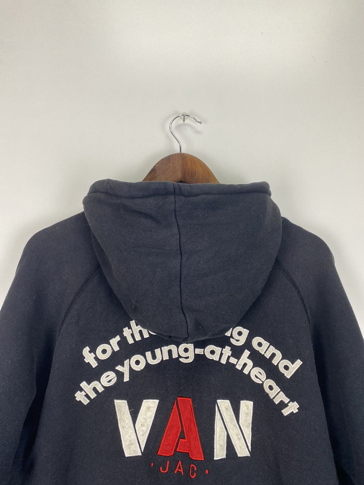 Van × Vintage Vintage Van Jac big logo hoodies Size US S / EU 44-46 / 1 - 4 Thumbnail