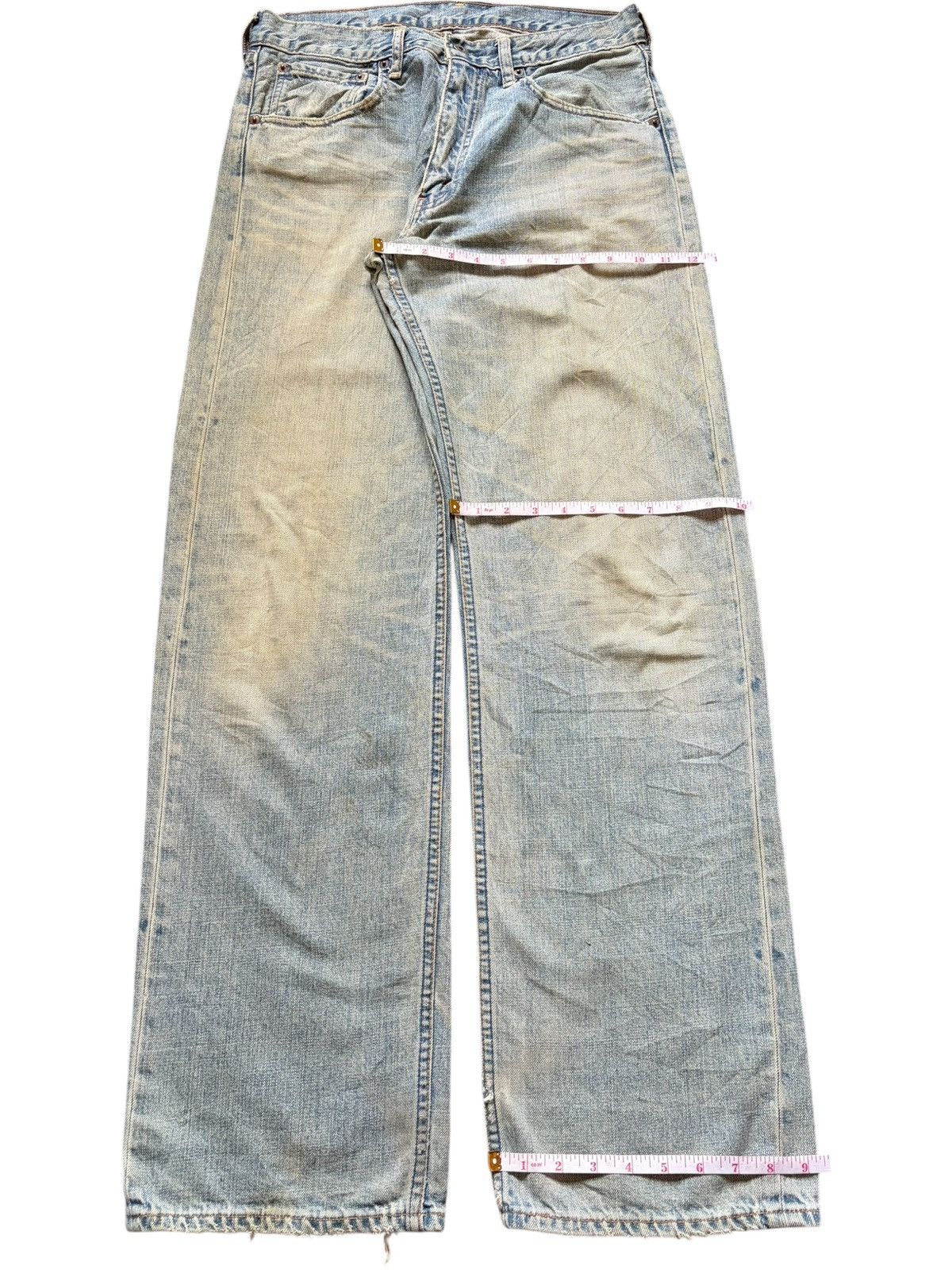 Levi's Vintage 90s Levis 503 Mud Wash Distress Baggy Jeans Size US 31 - 8 Thumbnail