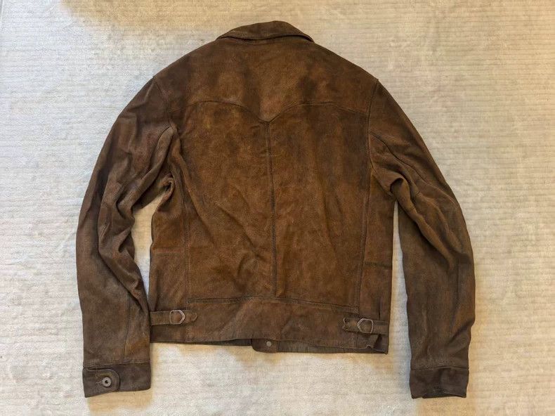 RRL Ralph Lauren RRL Ralph Lauren Classic fixed fold suede with three pocke Size US M / EU 48-50 / 2 - 2 Thumbnail