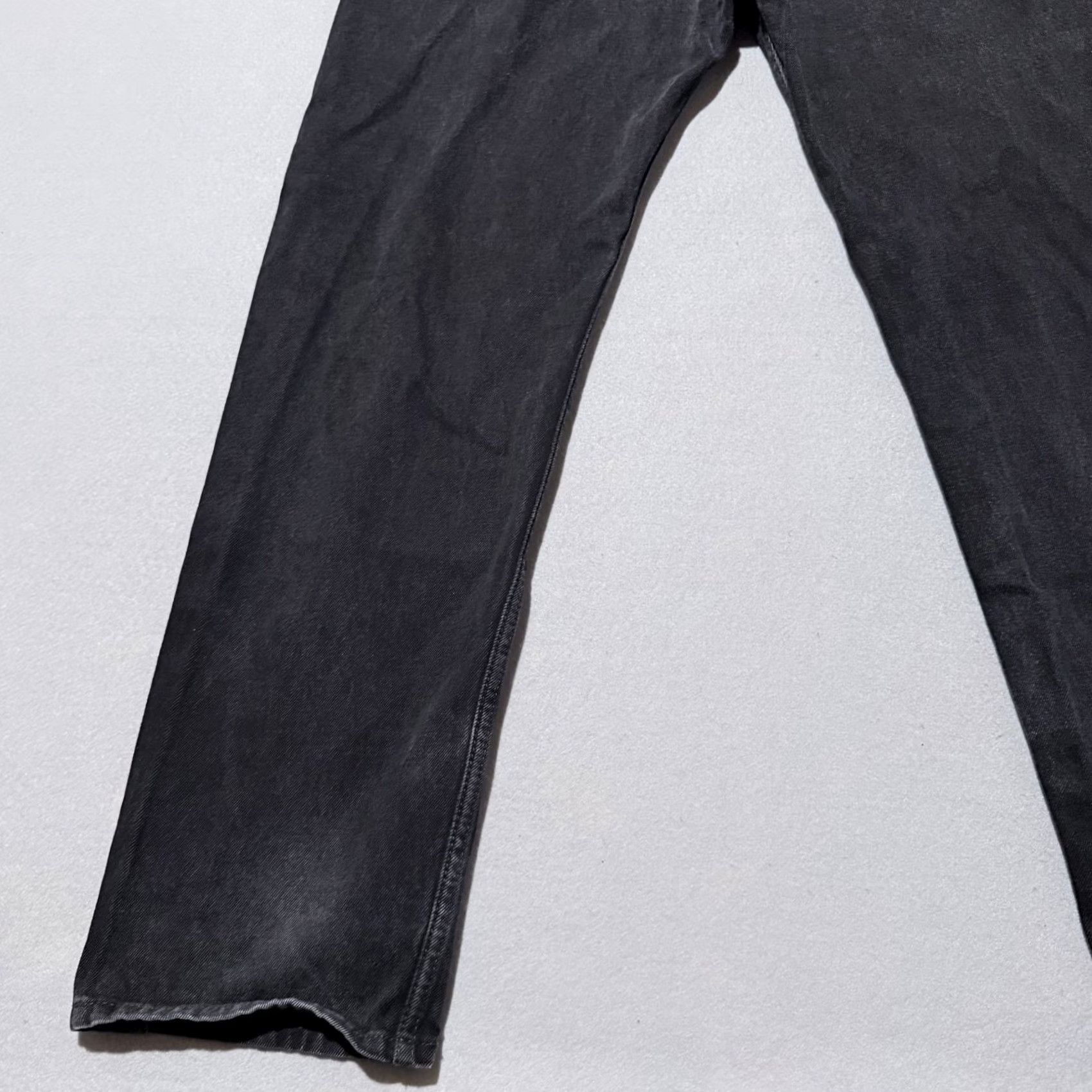 Levi's Levi's 505 Jeans Men's Black Denim Mid Rise Zip Fly Straight Leg 38x32 Regular Men Jeans Black Levi's 505 Cowboy Pattern Holiday 90s Mens Size US 38 / EU 54 - 7 Thumbnail