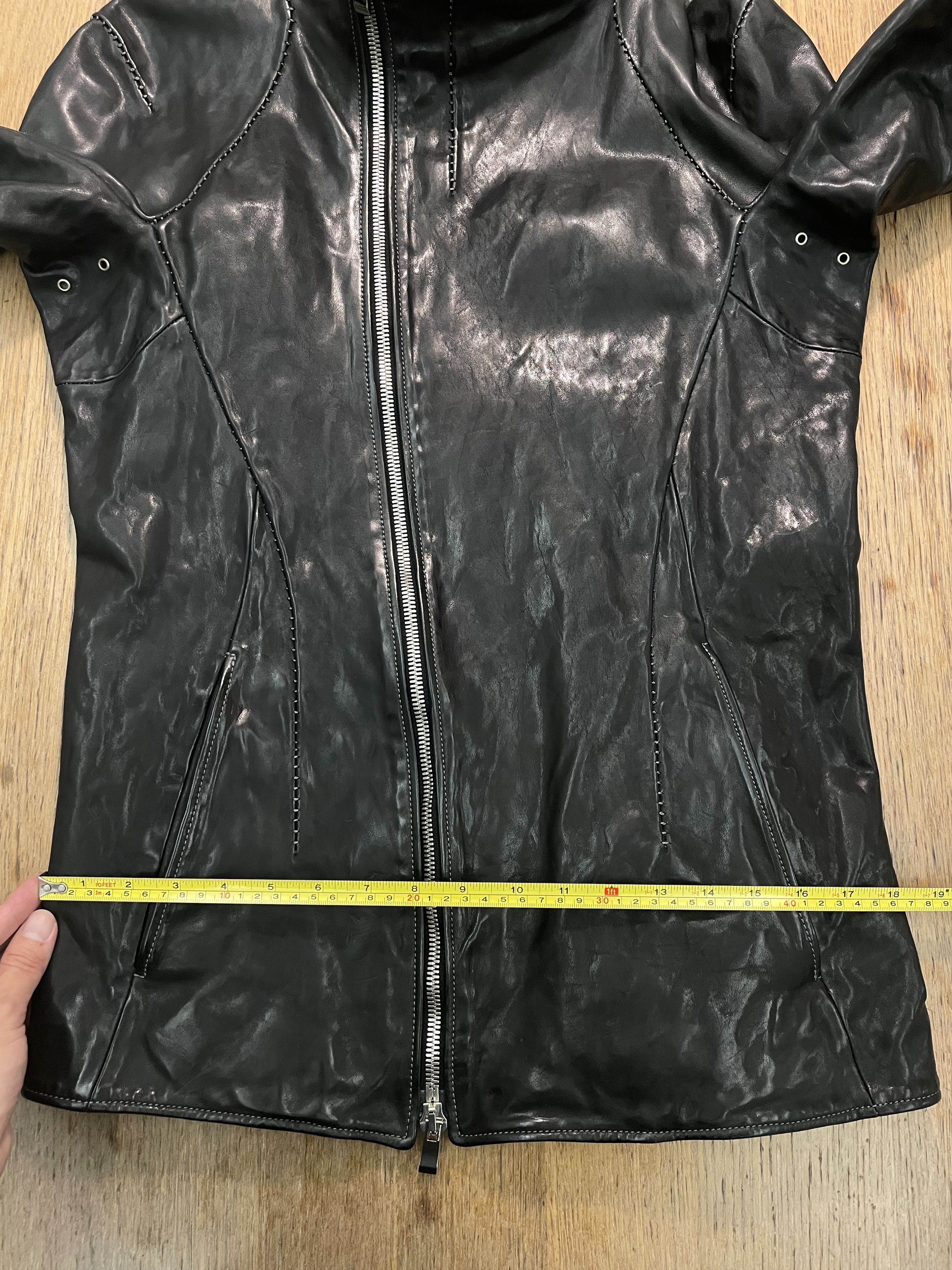 Incarnation Bias zip darts shoulder horse leather jacket Size US S / EU 44-46 / 1 - 11 Thumbnail