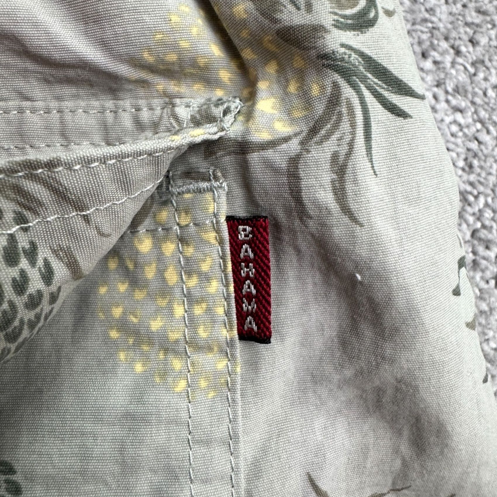 Tommy Bahama Tommy Bahama Swim Trunks Board Shorts Mens Medium Gray Y2K Pineapple Vintage Size US 31 - 5 Thumbnail