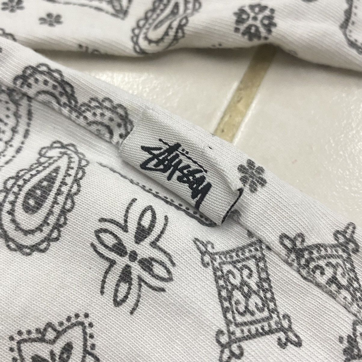 Stussy Stussy full print paisley zip up hoodie Size US XL / EU 56 / 4 - 7 Thumbnail