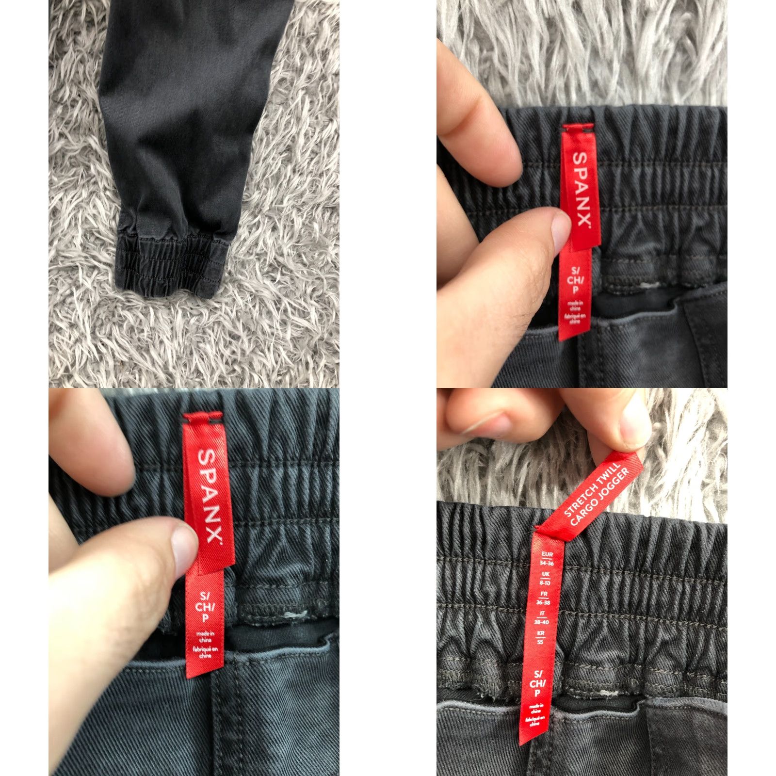 Spanx Spanx Stretch Twill Cargo Jogger Pants Size S Womens Gray Size 28" / US 6 / IT 42 - 8 Thumbnail