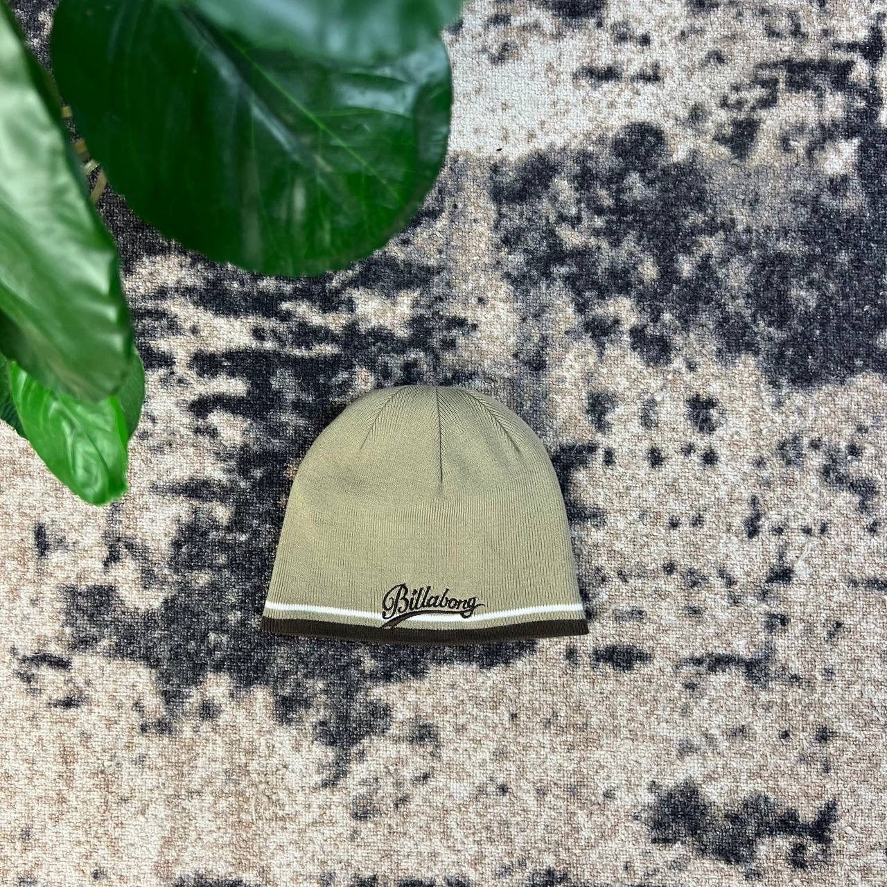 Billabong Billabong Vintage Y2K Mini Logo Two-Sides Beanie Hat Size ONE SIZE - 3 Thumbnail