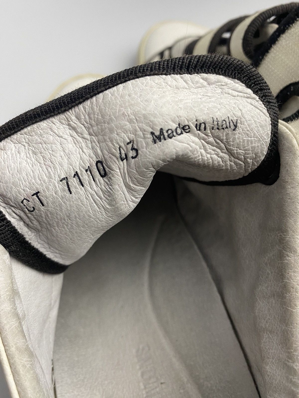 Raf Simons Raf Simons White Contrast Sneakers Size 10us Size US 10 / EU 43 - 8 Thumbnail