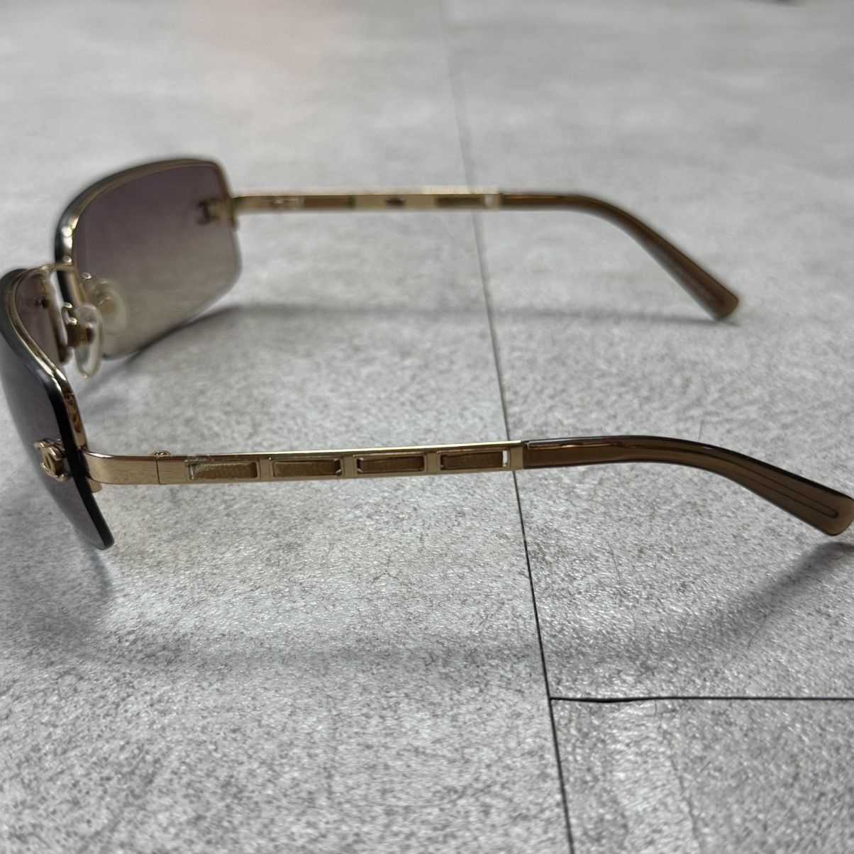 Chanel CHANEL CC Aviator Polarized Sunglasses 4113 Size ONE SIZE - 2 Thumbnail