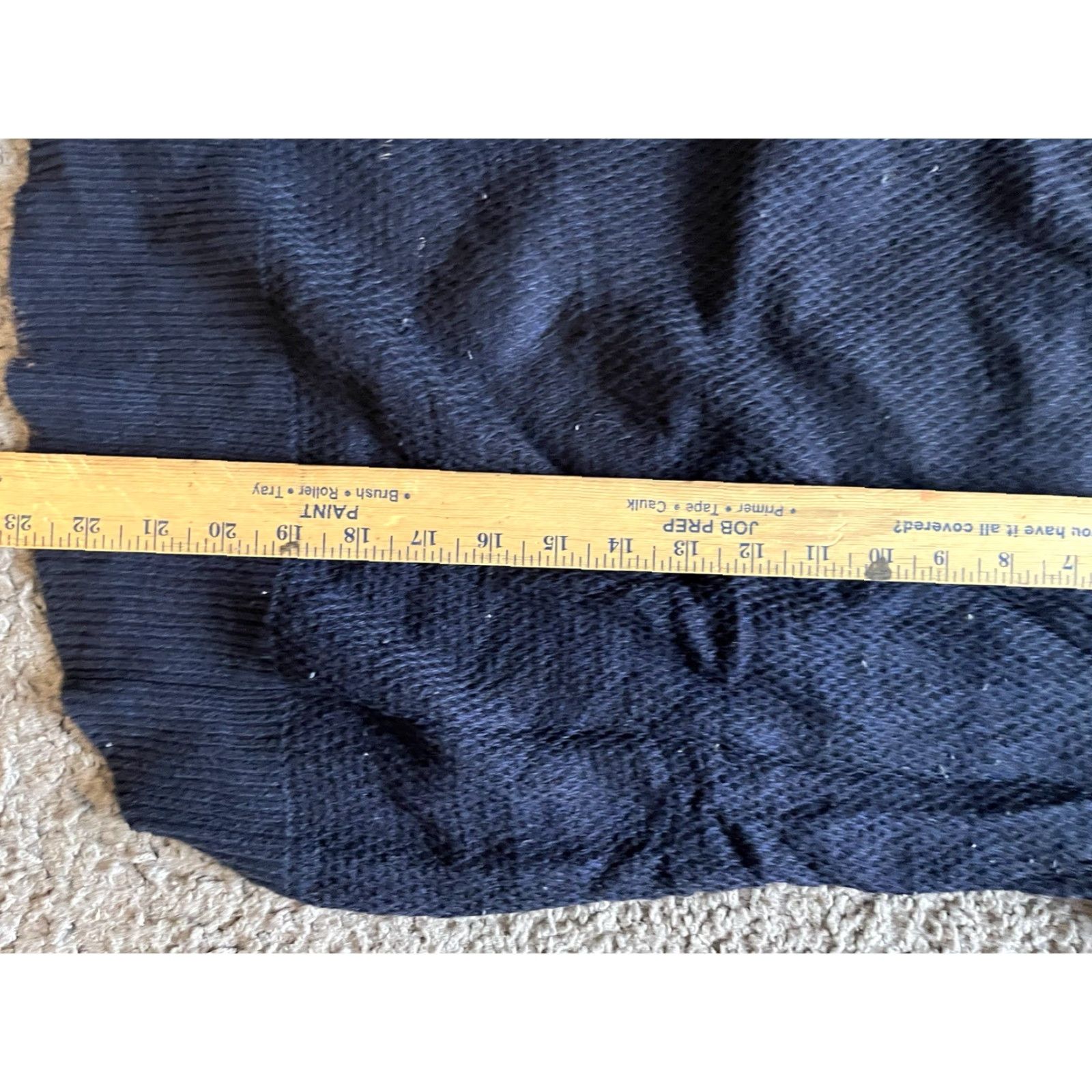 Loft VINTAGE LOFT Women Sweater Pullover Crew Neck Navy Blue PXS Petite Oversized Casual Knit Wool Acrylic Knitwear Mens Women? Size XS / US 0-2 / IT 36-38 - 5 Thumbnail
