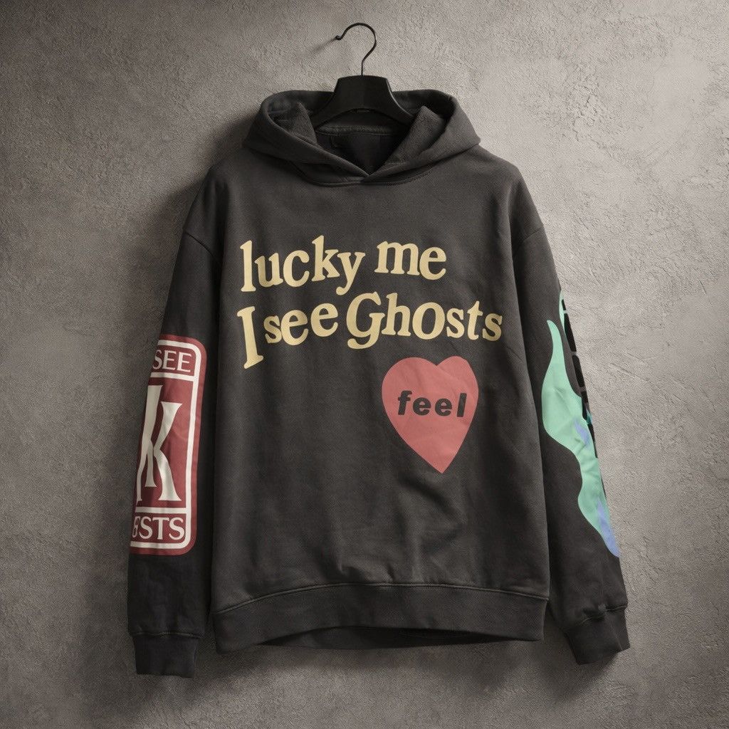 Rap Tees Kanye West Lucky Me I See Ghosts Hoodie Size US L / EU 52-54 / 3 - 1 Thumbnail