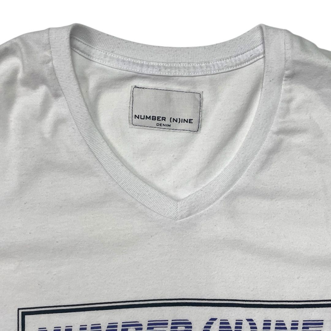 Number (N)ine Number (N)ine White Logo Tee Size US M / EU 48-50 / 2 - 3 Thumbnail