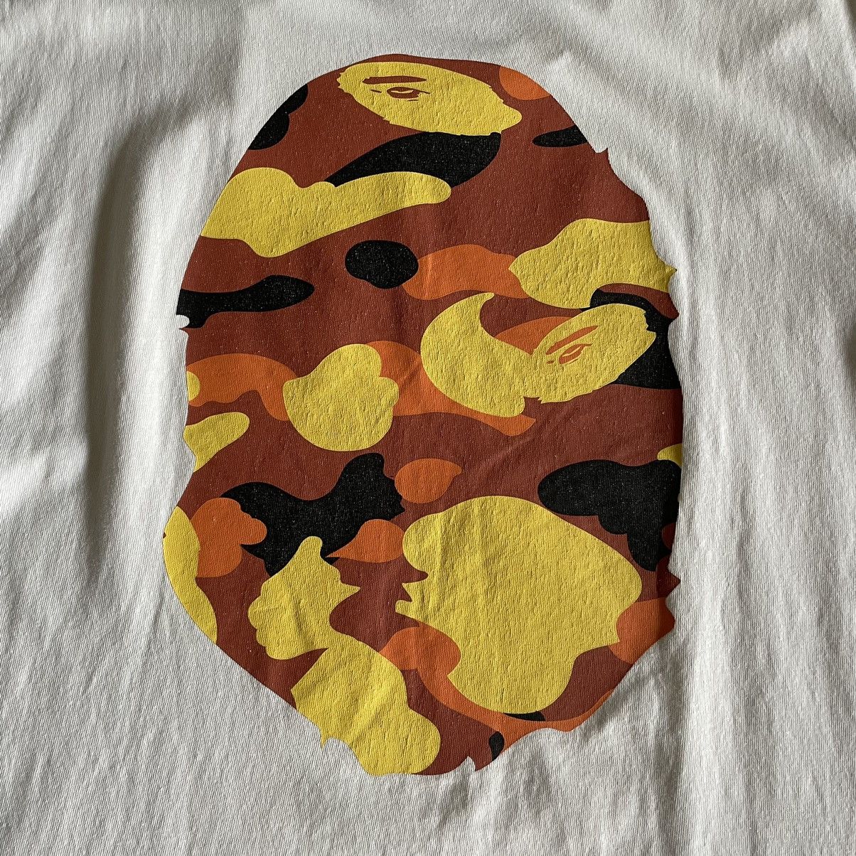 Bape Bape Color Camo Big Ape Head Tee Size US XL / EU 56 / 4 - 4 Thumbnail