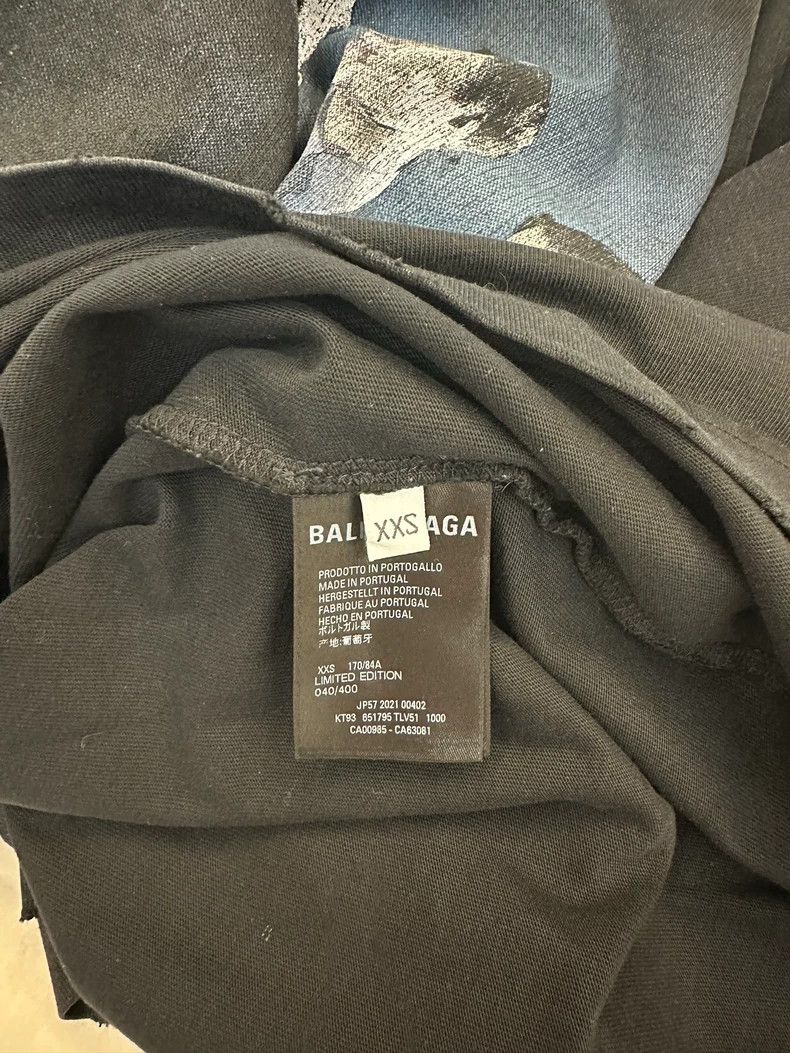 Balenciaga Balenciaga Rock Band Limited Edition Collab Short Sleeve T Size US XXS / EU 40 - 5 Thumbnail