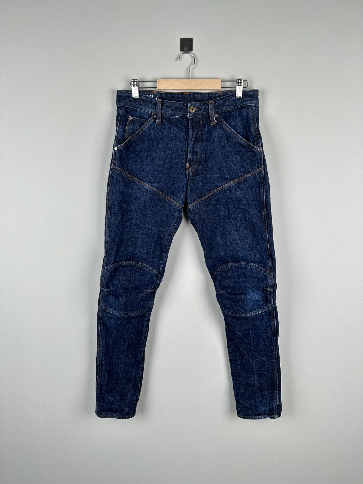 G-Star × Japanese Brand G Star Raw 3D Tapered Denim Jeans Streetwear Size US 30 / EU 46 - 1 Thumbnail
