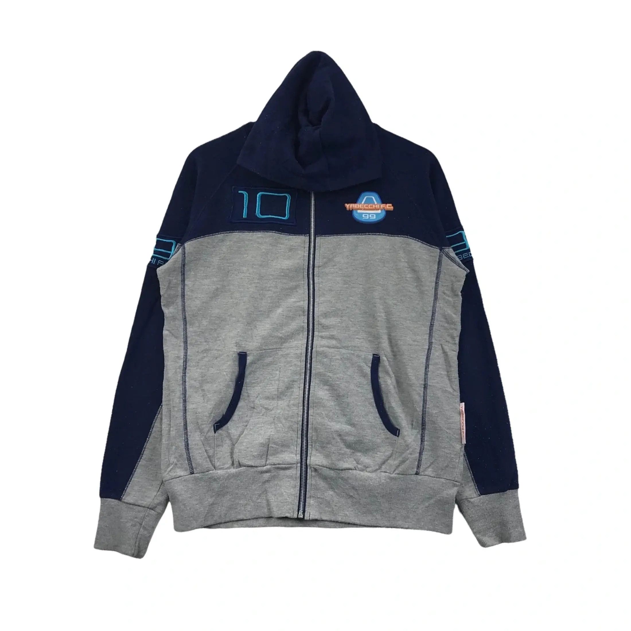 Vtg 99 JAPAN YABECCHI FC FOOTBALL Talk TV Asahi Show Hoodie