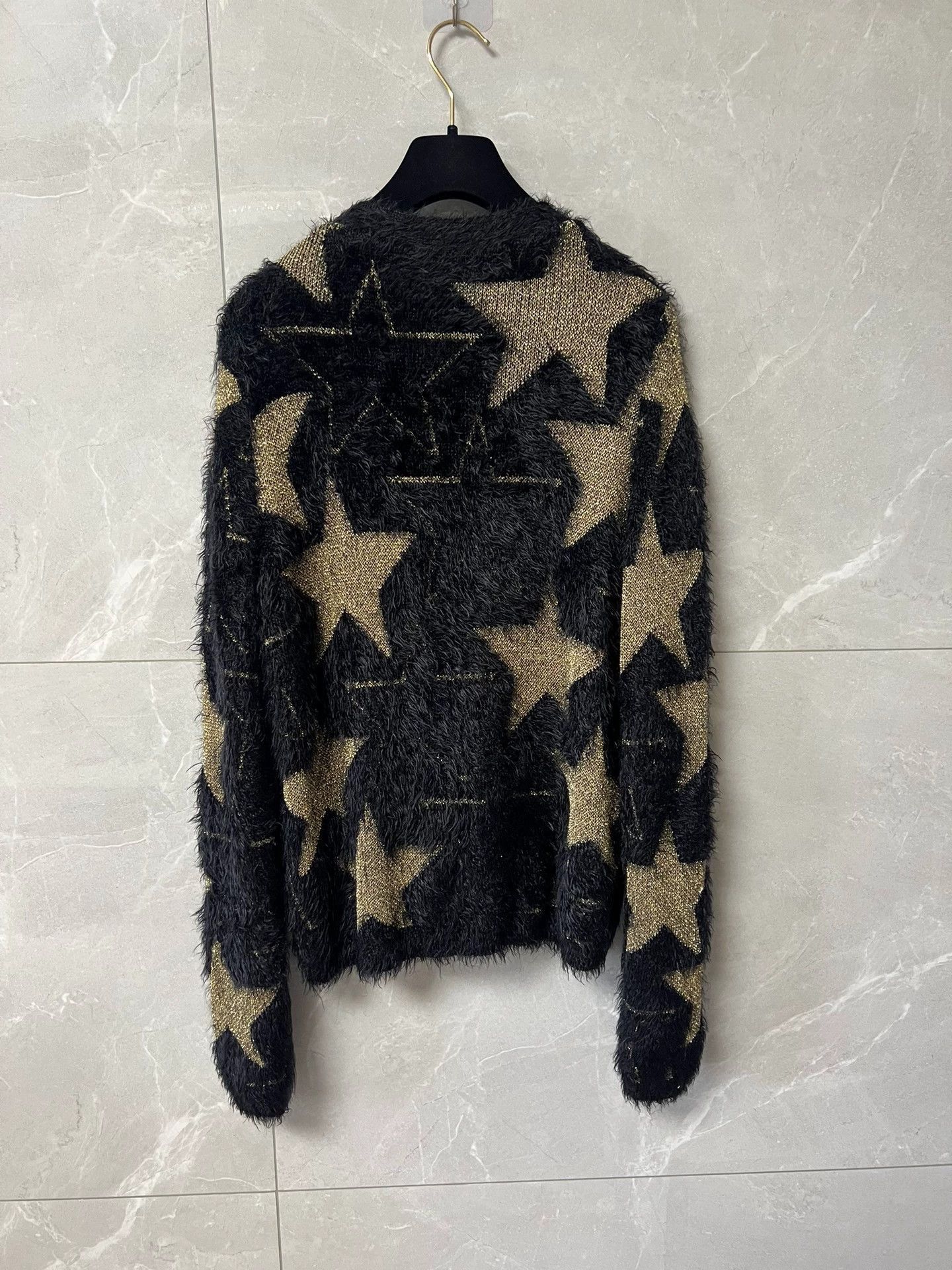 Saint Laurent Paris Saint Laurent Paris Star knitted cardigan sweater-2505 Size US S / EU 44-46 / 1 - 2 Thumbnail