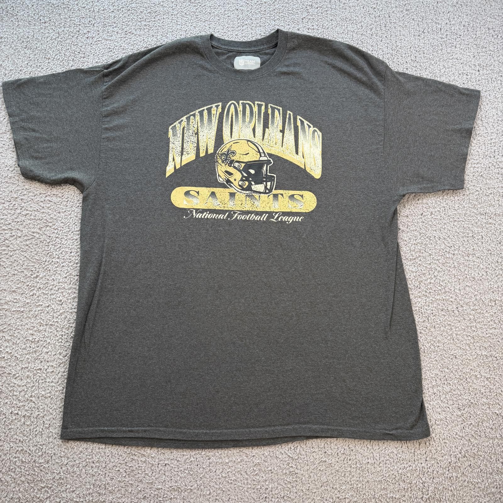 NFL New Orleans Saints NFL Team Apparel T Shirt Football Men XXL Size US XXL / EU 58 / 5 - 1 Thumbnail