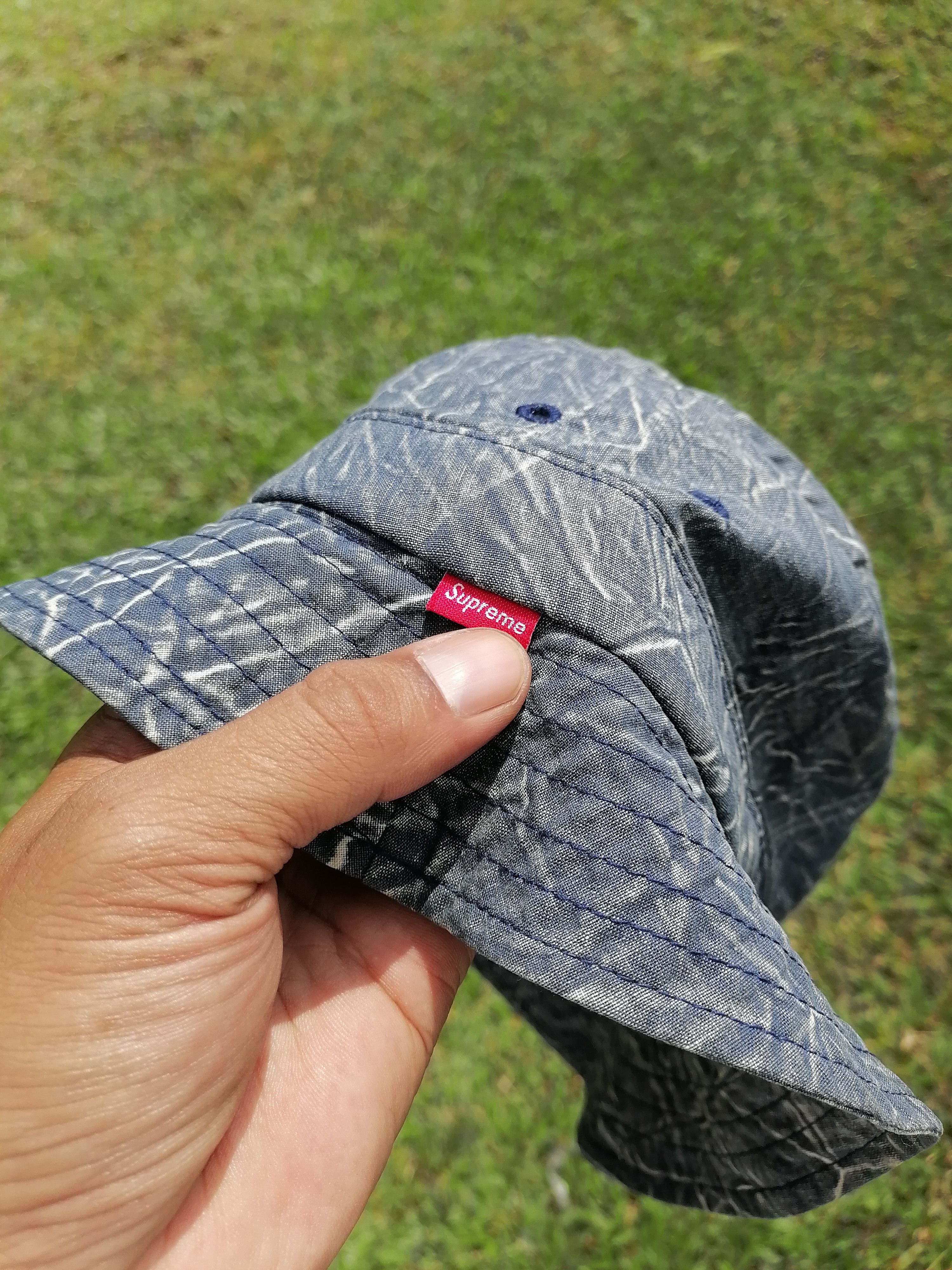 Supreme Supreme SS13 Asid Wash Blue Crusher Bucket Hats Size ONE SIZE - 2 Thumbnail