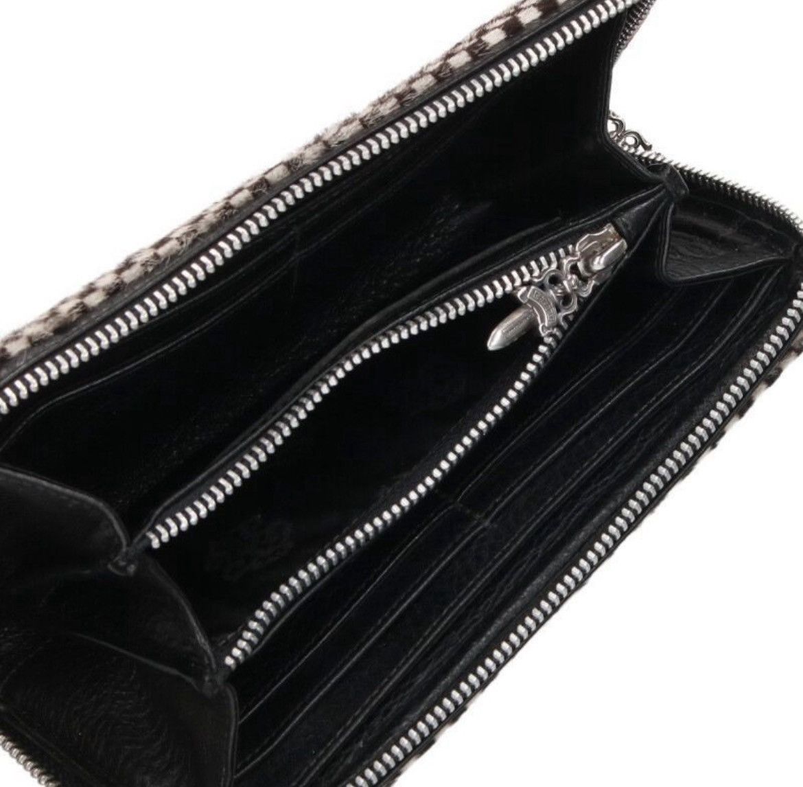 Chrome Hearts Chrome Hearts REC F ZIP Cross Round Zip Wallet Size ONE SIZE - 3 Thumbnail