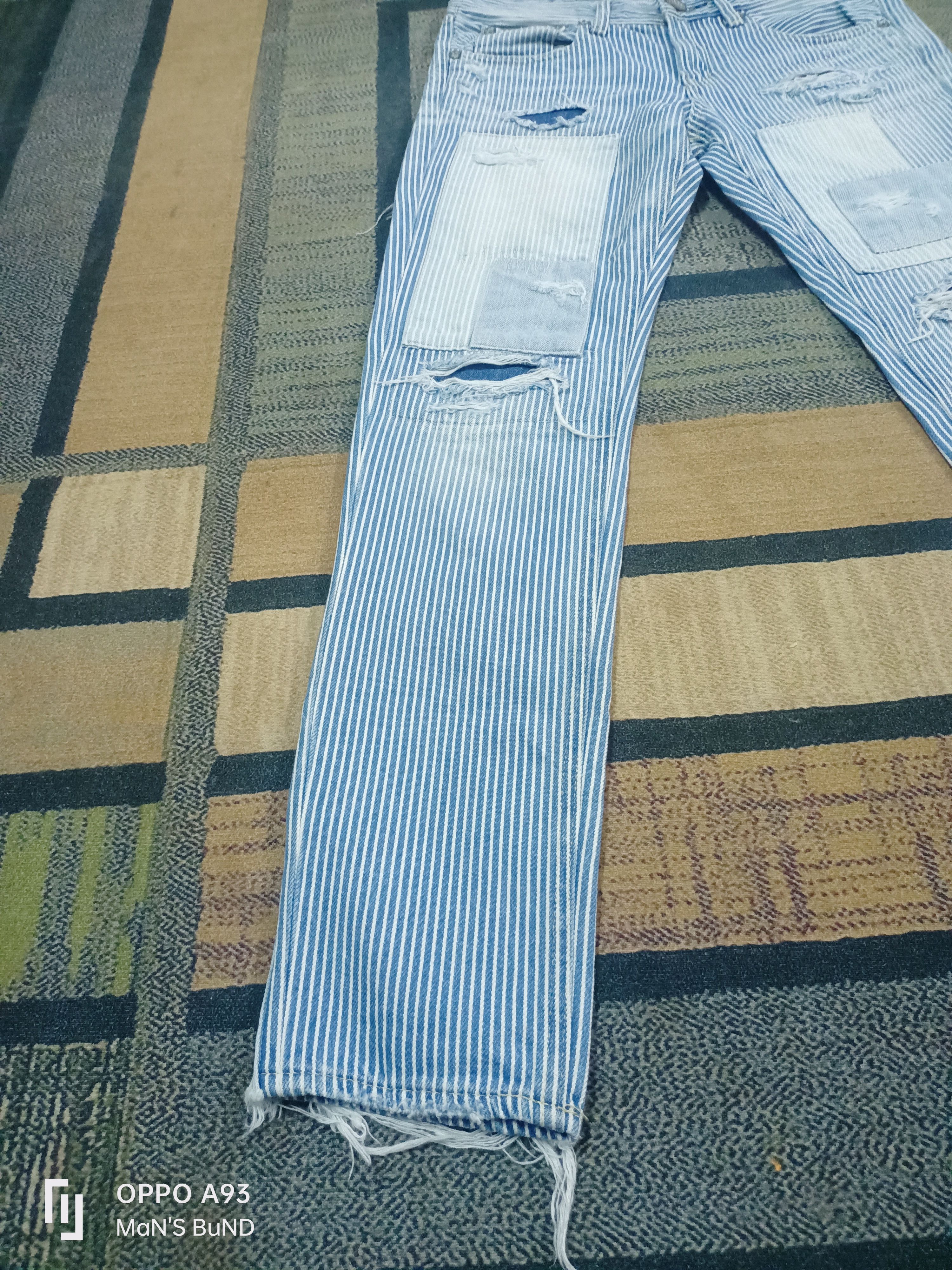Japanese Brand RODEO CROWNS JEANS NICE DESIGN Size US 30 / EU 46 - 5 Thumbnail