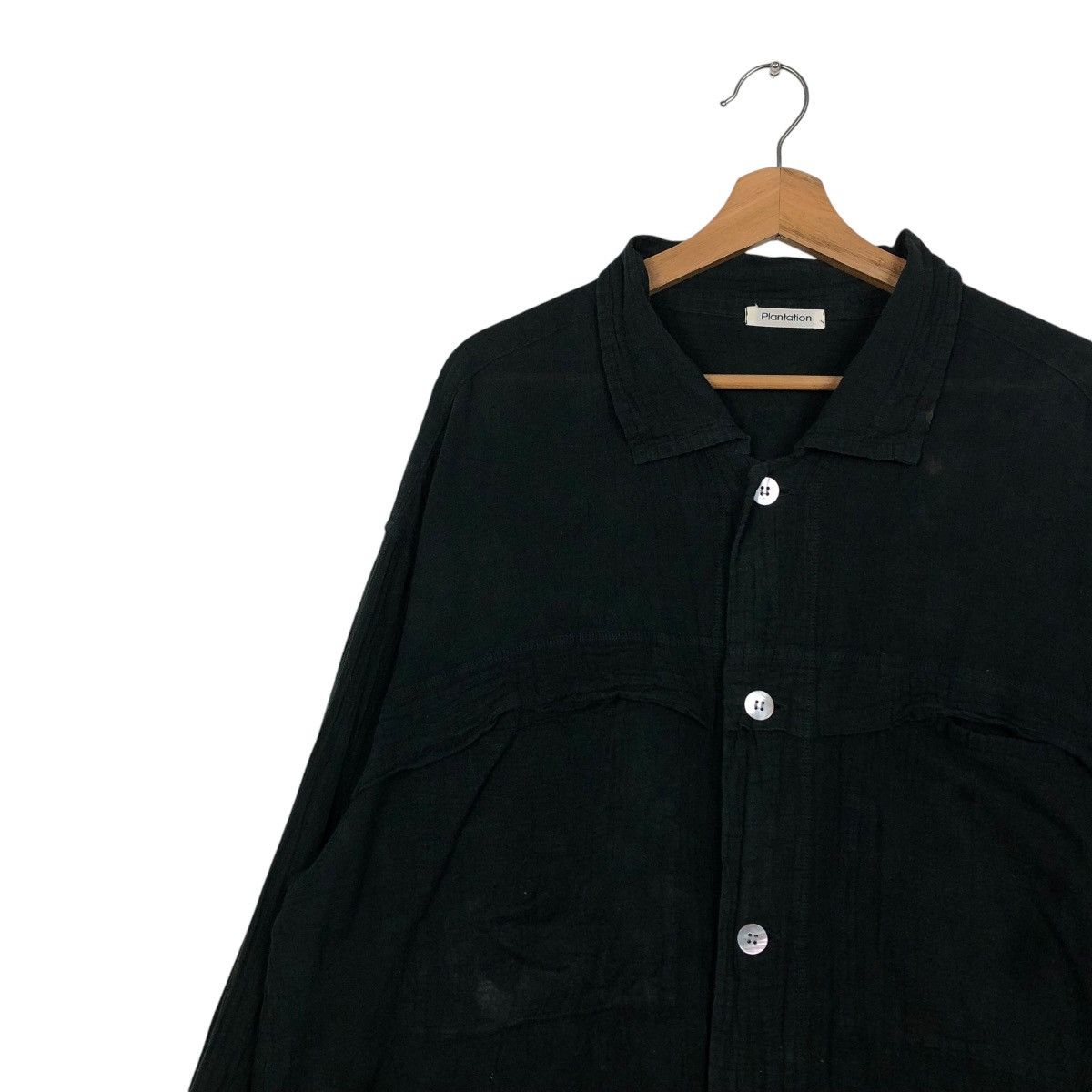 Issey Miyake VINTAGE PLEATED CHORE BUTTON JACKET PLANTATION ISSEY MIYAKE Size US M / EU 48-50 / 2 - 9 Thumbnail
