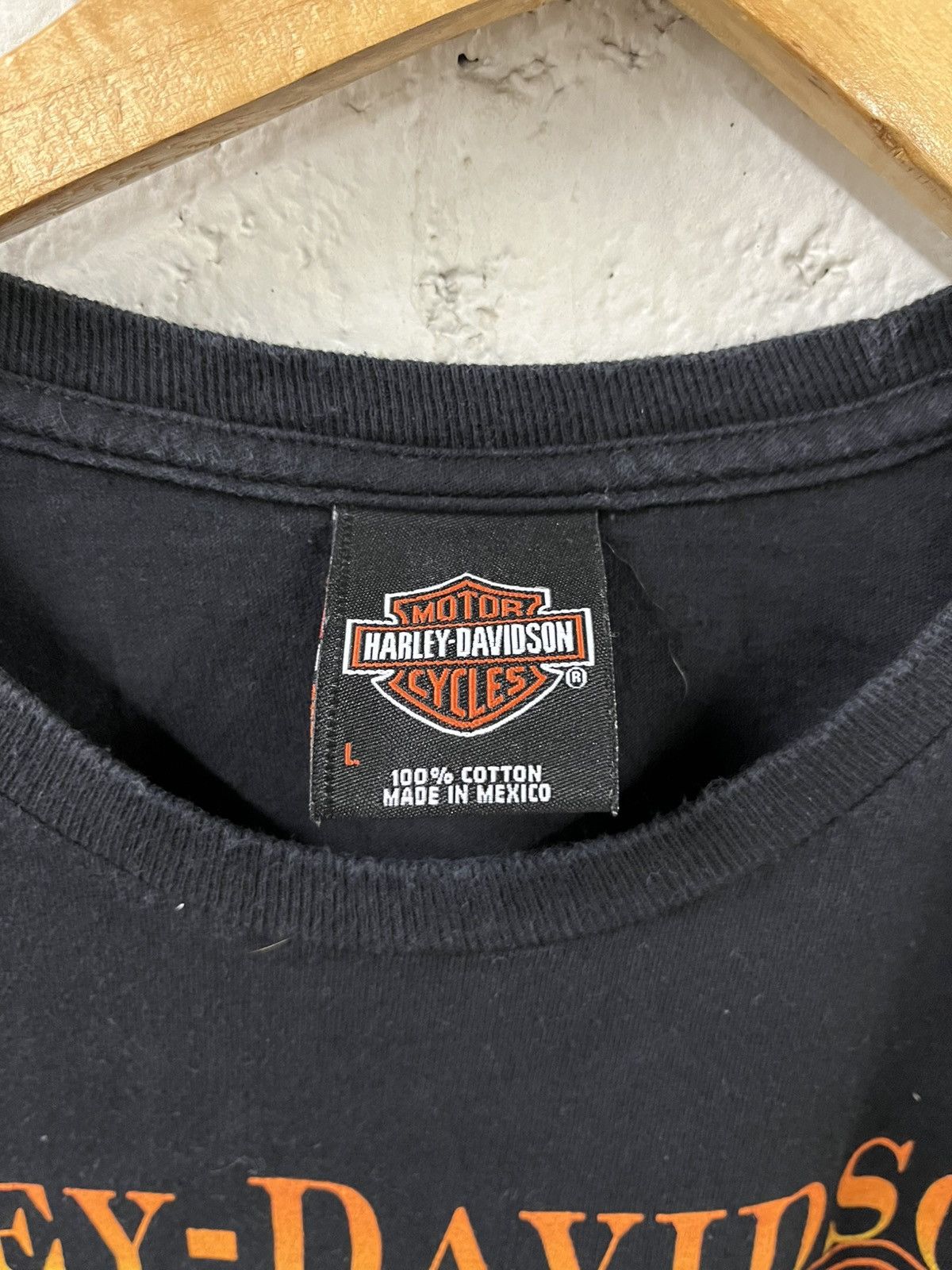 Harley Davidson Harley Davidson vintage pinup girl T-shirt skater hype Size US L / EU 52-54 / 3 - 8 Thumbnail