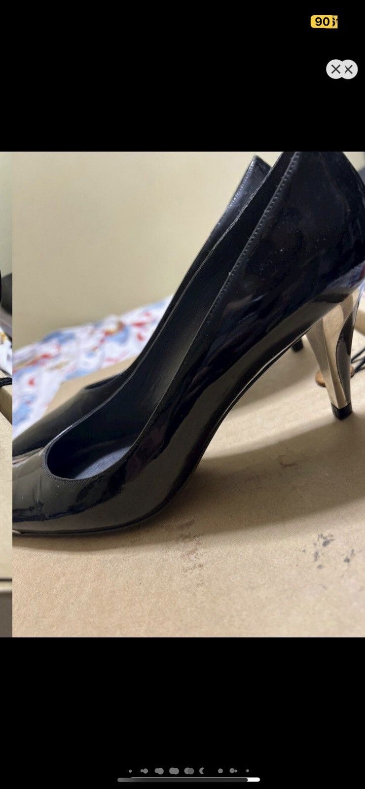 Stuart Weitzman ***FINAL DROP***RARE PATENT LEATHER STUART WEITZMAN HEEL 8 Size US 8 / IT 38 - 7 Thumbnail
