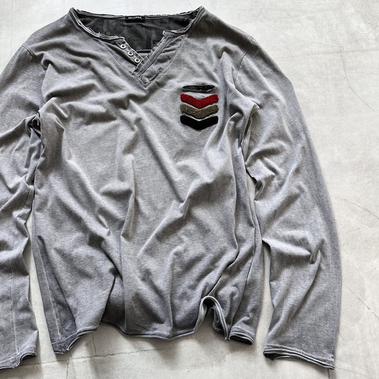 Hysteric Glamour × Undercover Army Chevron If Six Was Nine LGB Vibe Long Sleeve T Shirt Size US L / EU 52-54 / 3 - 2 Thumbnail