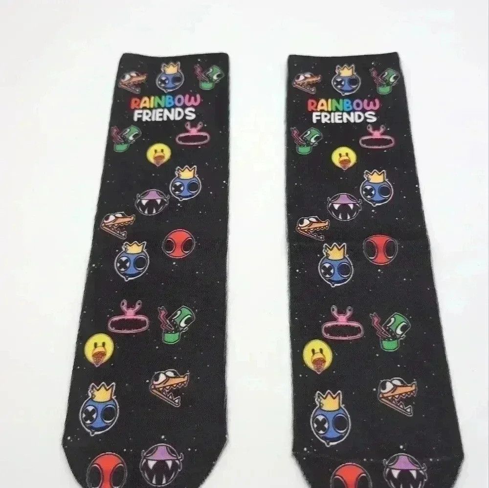 Other Rainbow Friends cartoon socks one size NEW Size ONE SIZE - 2 Thumbnail