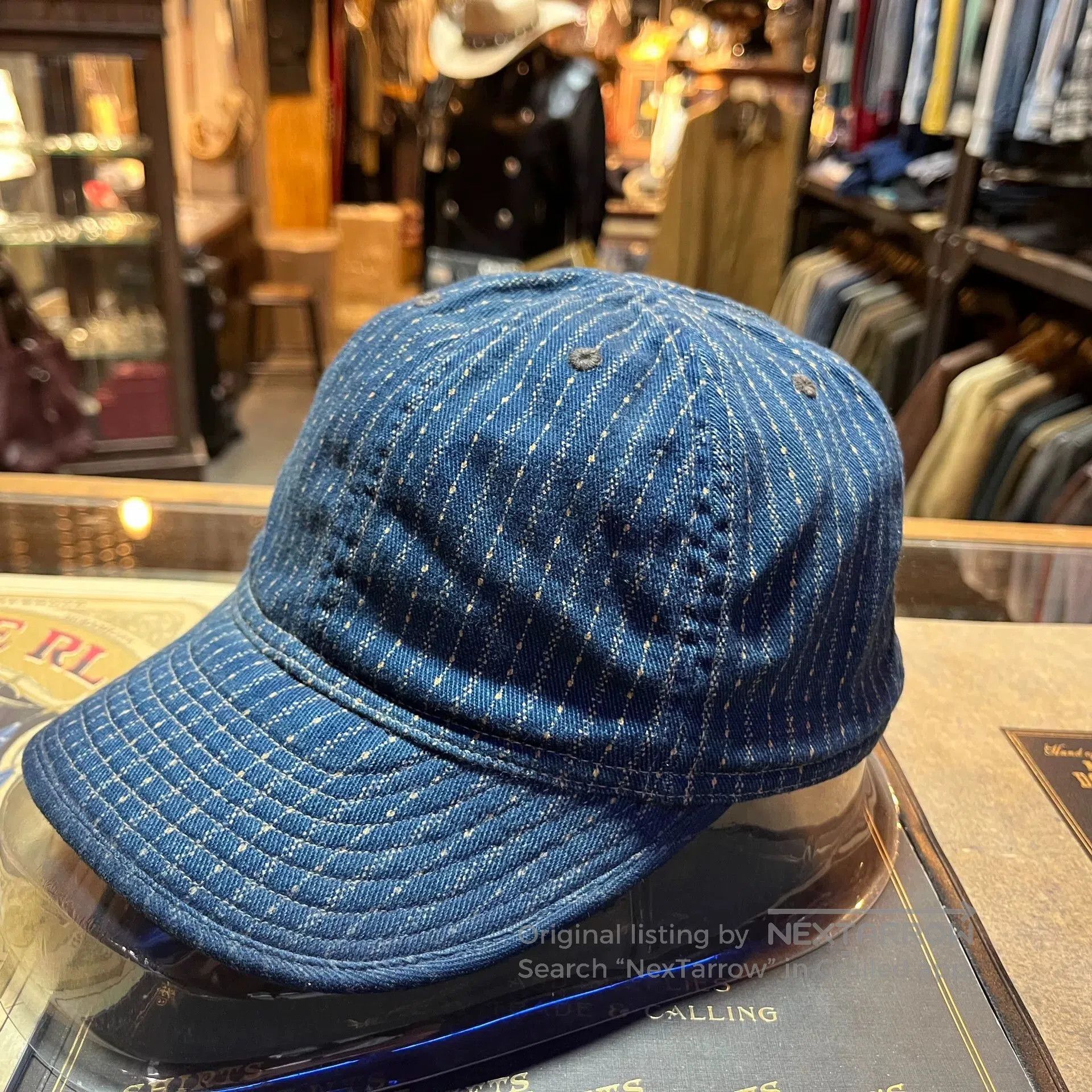 RRL Ralph Lauren rrl wabash denim cap by double rl. Size ONE SIZE - 3 Thumbnail