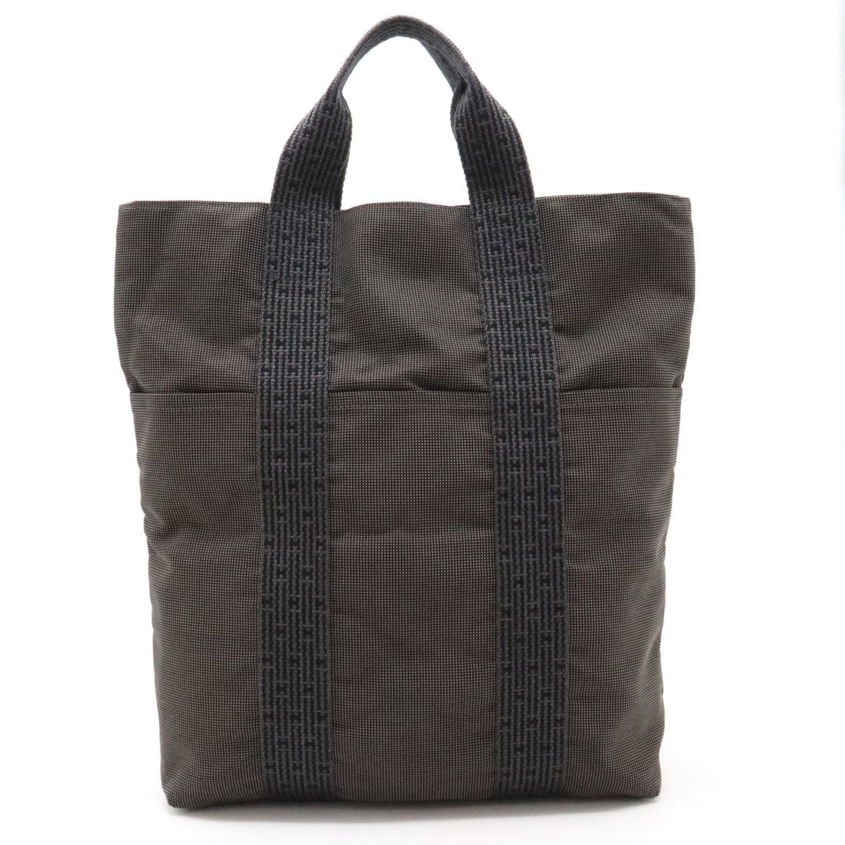Hermes Hermes Hermes Canvas Herline Cabas Tote Bag Canvas Tote Bag in Very Good Condition Size ONE SIZE - 1 Thumbnail