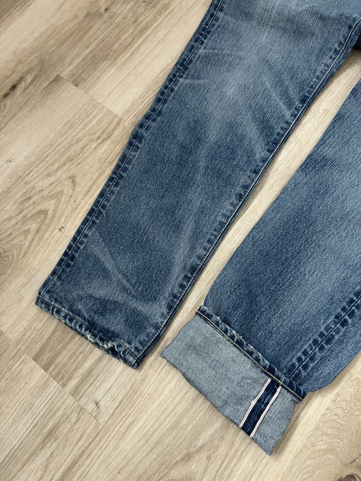 Edwin Blue selvedge denim edwin made in japan rare washed Size US 32 / EU 48 - 2 Thumbnail