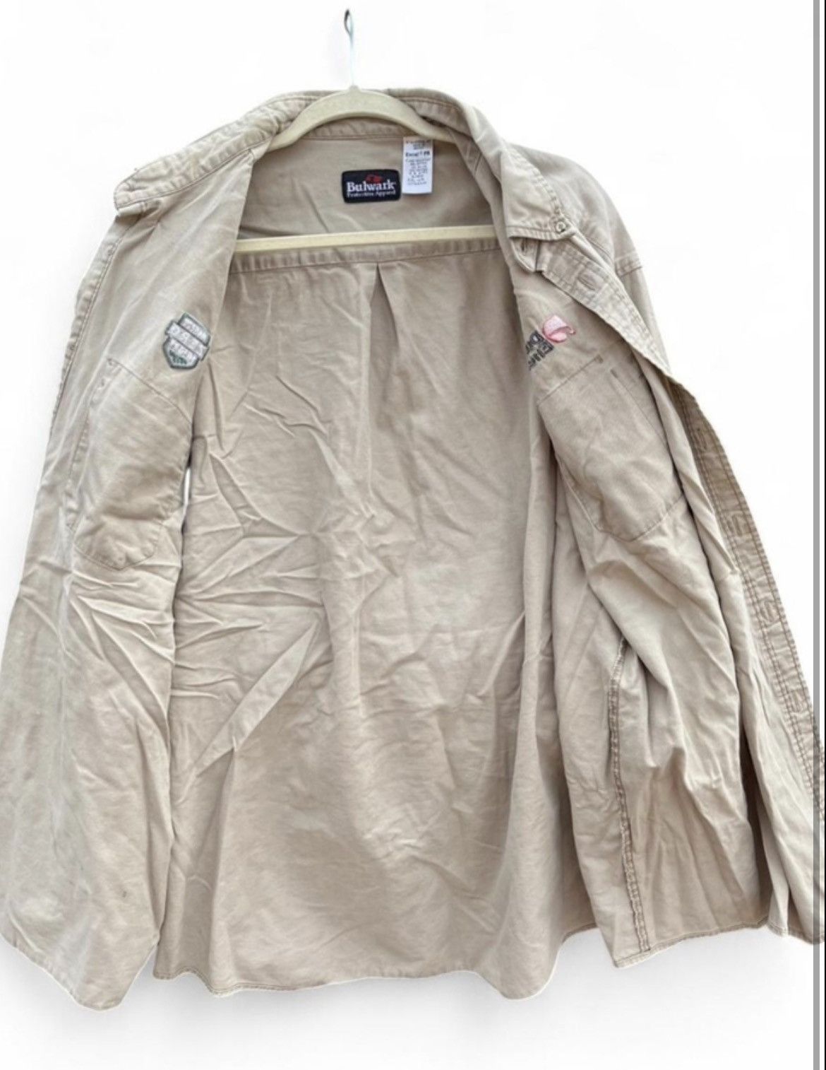 Vintage Duke Energy Work Shirt | Flame-Resistant | XXL-LN Size US XXL / EU 58 / 5 - 5 Thumbnail