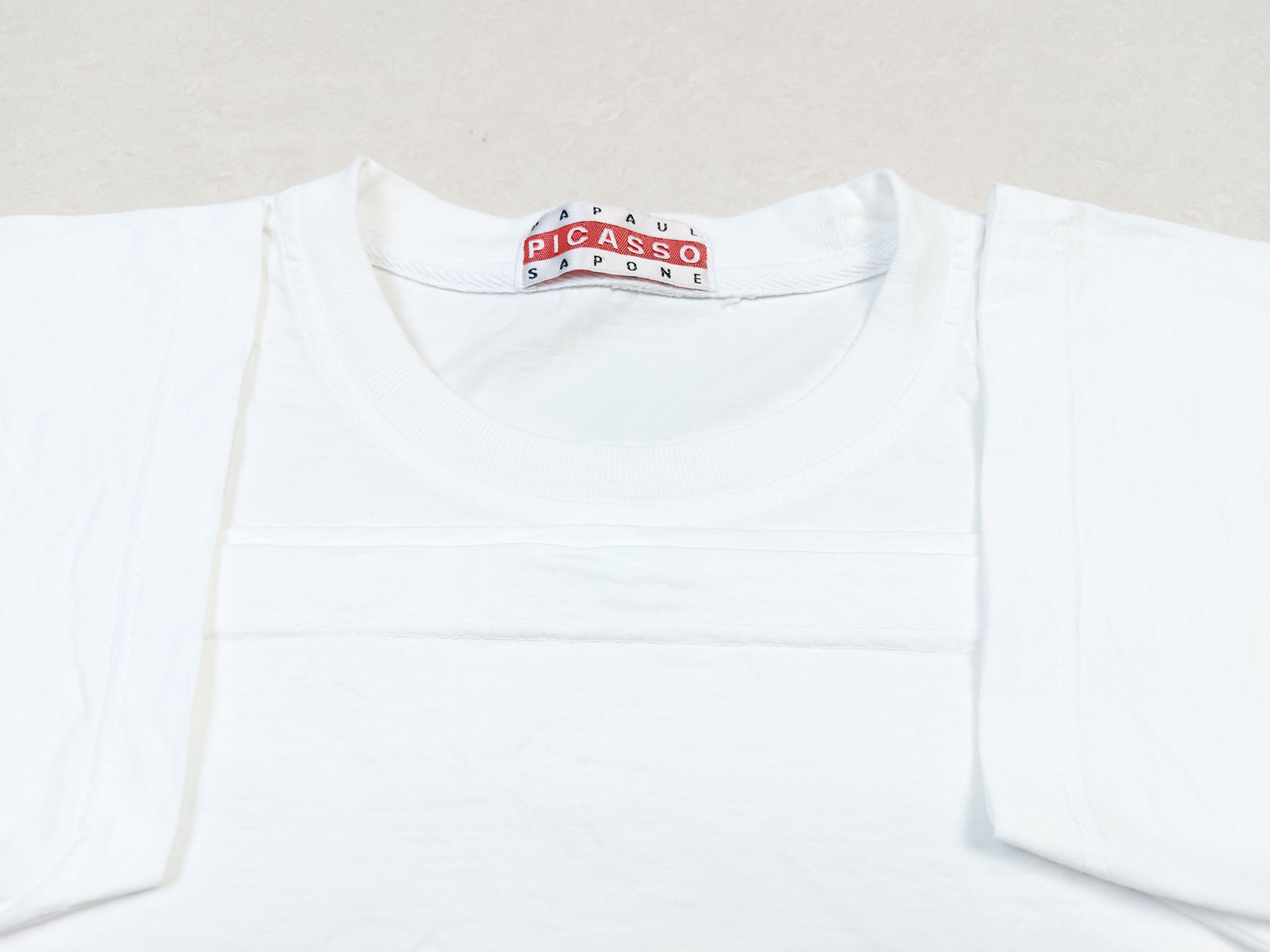 Vintage Vintage Papaul Picasso Sapone Art Dinner With Us TEE Size US XL / EU 56 / 4 - 9 Thumbnail