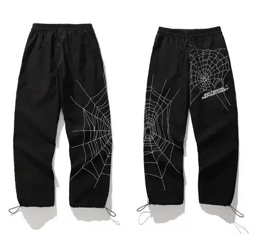 Other Spider Embroidery Baggy Harem Pants Streetwear Size US 30 / EU 46 - 3 Thumbnail