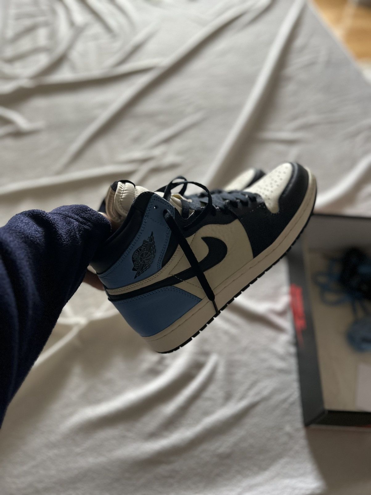 Jordan Brand × Nike Jordan 1 High Obsidian size 10 Size US 10 / EU 43 - 1 Thumbnail