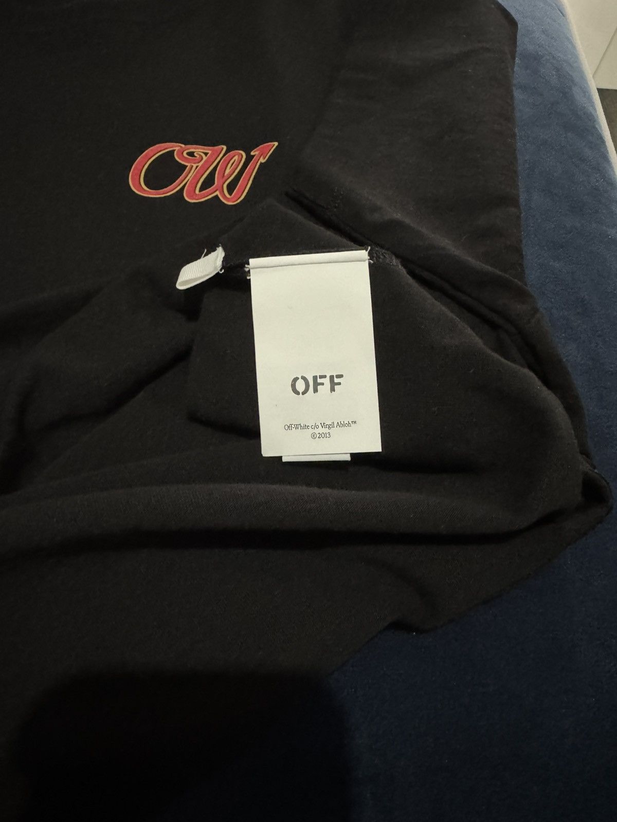 Off-White AC MILAN✖️OFF-WHITE - LOGO TSHIRT - 125 years anniversary Size US L / EU 52-54 / 3 - 5 Thumbnail