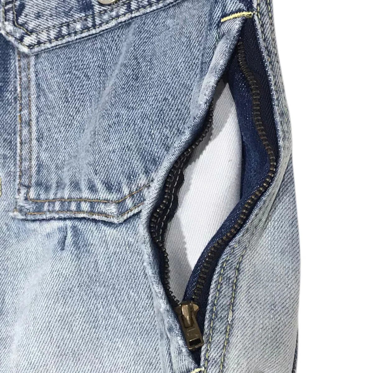 Visvim Visvim 19ss SS 101 JKT DMGD denim jacket 1004 0119105006004 Size US M / EU 48-50 / 2 - 5 Thumbnail